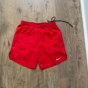 Nike Men's Red Running Shorts